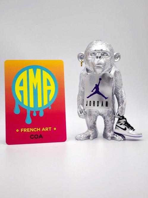 AMA (1985) - Air Jordan Chimp - Banksy & Air Jordan, Antiek en Kunst, Kunst | Schilderijen | Modern