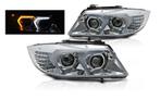 Full LED koplampen Chrome geschikt voor BMW E90 E91, Auto-onderdelen, Verlichting, Verzenden, Nieuw, BMW