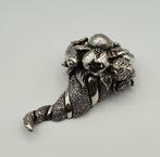Cornucopia rivestita in Argento 925 - Figuur - .925 zilver,