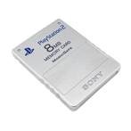 Sony PS2 8MB Memory Card Zilver (Nieuw) (PS2 Accessoires), Spelcomputers en Games, Spelcomputers | Sony PlayStation 2, Ophalen of Verzenden