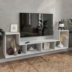 Modulair meubelset Hustersurd 2-delig wit [en.casa], Huis en Inrichting, Woonaccessoires | Wandplanken en Boekenplanken, Verzenden