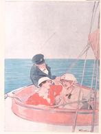 Feest op de boot (lijst optie, lithos), Verzenden