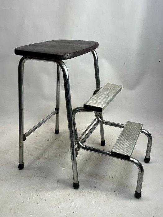 Brabantia - Trapje - vintage keukentrapje kruk - keuken, Antiek en Kunst, Kunst | Designobjecten