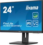 24 Iiyama ProLite XUB2463HSU-B1 FHD/DP/HDMI/IPS (Monitoren), Ophalen of Verzenden, Nieuw