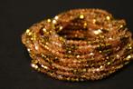 Waist Beads / Afrikaanse Heupketting - IZIEGBE - Goud crysta, Sieraden, Tassen en Uiterlijk, Kettingen, Ophalen of Verzenden, Nieuw
