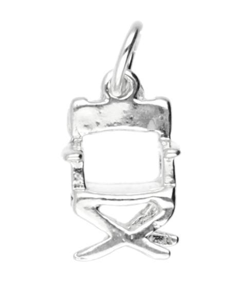 Zilveren Regisseur stoel ketting hanger, Sieraden, Tassen en Uiterlijk, Kettinghangers, Verzenden