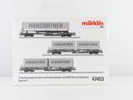 Märklin H0 - 47453 - Modeltrein goederenwagonset (1) - 3, Hobby en Vrije tijd, Modeltreinen | H0, Nieuw