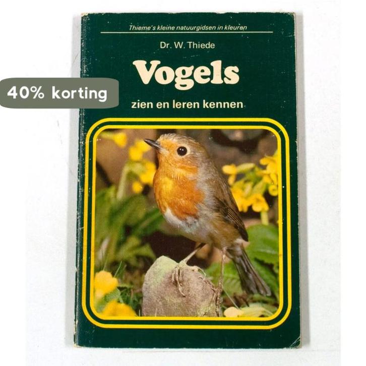 Vogels zien en leren kennen 9789003950406 Thiede, Boeken, Wetenschap, Gelezen, Verzenden