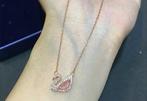 Swarovski - Beeld, Dazzling Swan Collection Openwork Pink