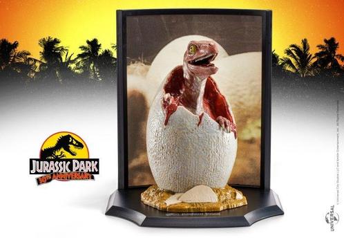 Jurassic Park Toyllectible Treasure Statue Raptor Egg Life F, Verzamelen, Film en Tv, Nieuw, Ophalen of Verzenden