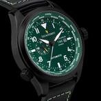 Tecnotempo® - Automatic World Time Zone - Black / Green -, Nieuw