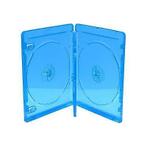 Blu-Ray  doosjes 4 disc transparant blauw 3 stuks 14mm
