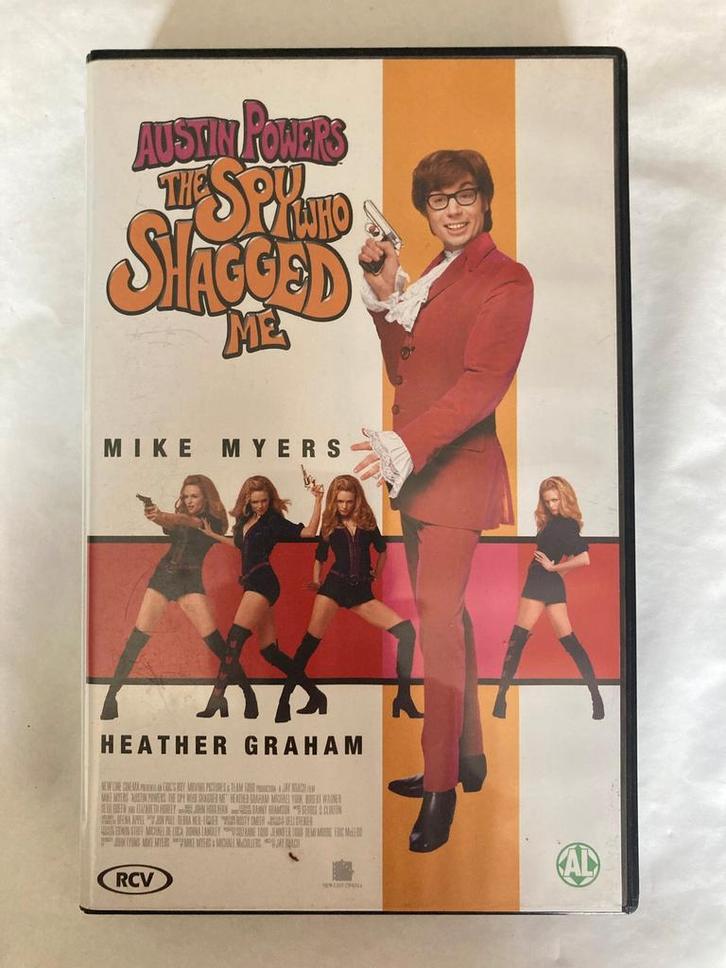 AUSTIN POWERS THE SPY WHO SHAGGED ME (EX RENTAL) (VHS), Cd's en Dvd's, VHS | Film, Gebruikt, Verzenden