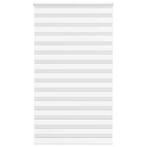 vidaXL Zebra rolgordijn 135x230 cm stofbreedte 130,9cm, Verzenden, Nieuw, Wit