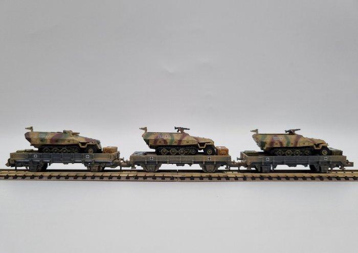 Roco, Arnold N - Model treinwagon (3) - Wehrmacht - Militair, Hobby en Vrije tijd, Modeltreinen | N-Spoor