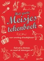 Het grote meisjes tekenboek 9789044724875 A. Pinder, Verzenden, Zo goed als nieuw, A. Pinder