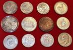 Wereld. Collection of coins incl. silver (Zonder