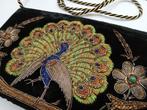 Art Deco (1920-1930) fluwelen geborduurde clutch - Clutch