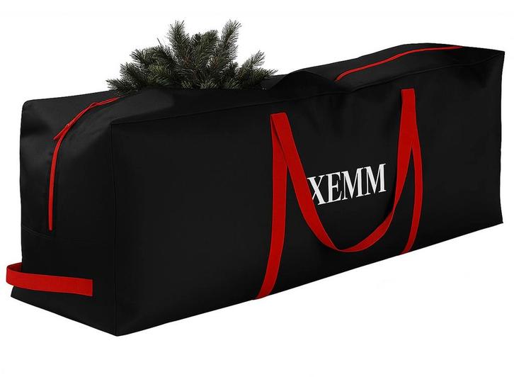 XEMM Kunstkerstboom Opbergtas - 122x47x36cm - Zwart, Diversen, Kerst, Nieuw, Verzenden