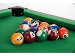 Toyrific Poolbiljarttafel 27 Inch Bruin 20-delig, Verzenden, Nieuw