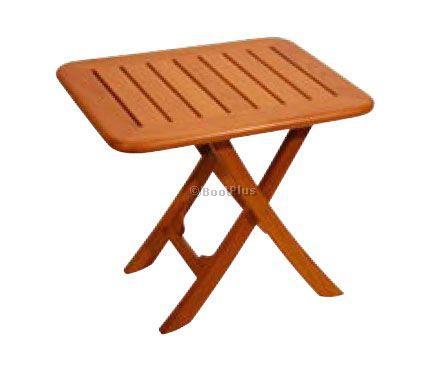 TEAK BIJZETTAFEL OPKLAPBAAR TYPE BELLE iLE -ARC-, Watersport en Boten, Bootonderdelen, Nieuw, Zeilboot of Motorboot, Ophalen of Verzenden
