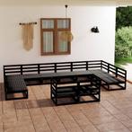 vidaXL 12-delige Loungeset massief grenenhout, Verzenden, Nieuw, Loungeset