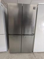 Amerikaanse koelkast, Hisense, RQ758NASA, Grijs / Chroom, Witgoed en Apparatuur, Koelkasten en IJskasten, Nieuw