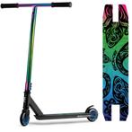 Soke Evo stuntstep Black Rainbow - race step - 360º stuur, Fietsen en Brommers, Ophalen of Verzenden, Nieuw