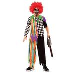 Creepy clown kostuum kind, Hobby en Vrije tijd, Feestartikelen, Verzenden, Nieuw, Feestartikel