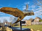Figuur - XL Giant Bronze Sea Turtle - Brons