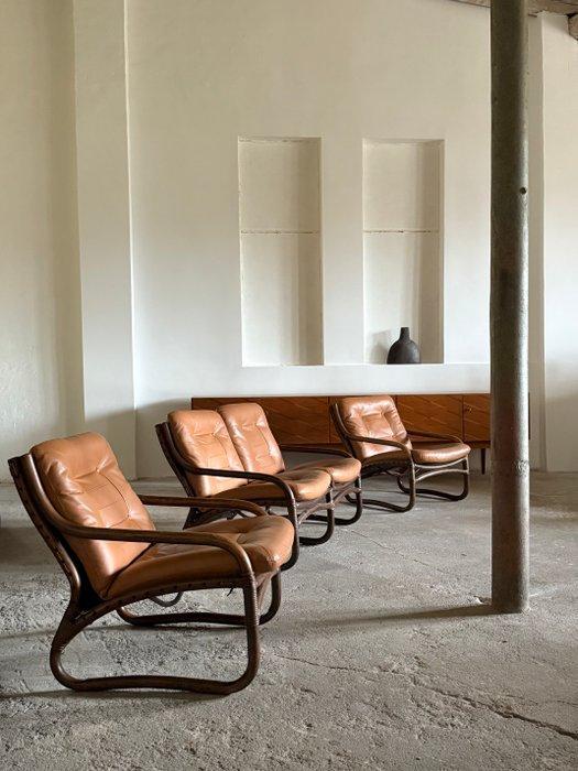 IKEA - Zitgroep - Baden - Rattan, Bamboe, Leder, Canvas - 2, Antiek en Kunst, Antiek | Meubels | Stoelen en Banken