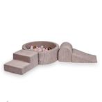 Ballenbak speelset met 3 zachte foamblokken van corduroy..., Kinderen en Baby's, Ophalen of Verzenden, Nieuw