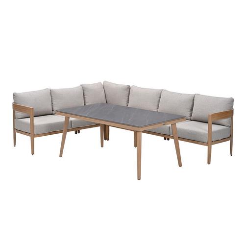 Garden Impressions San Mauro lounge dining set 5-delig -, Tuin en Terras, Tuinsets en Loungesets, Verzenden