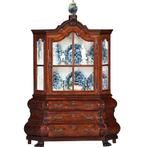 MINIATUUR of meesterstuk van een 18e eeuwse wortelnoten por, Ophalen of Verzenden