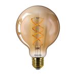 Philips LED filament Globe 4W E27 G93 Gold Vintage, Nieuw, Ophalen of Verzenden, Led-lamp, Minder dan 30 watt