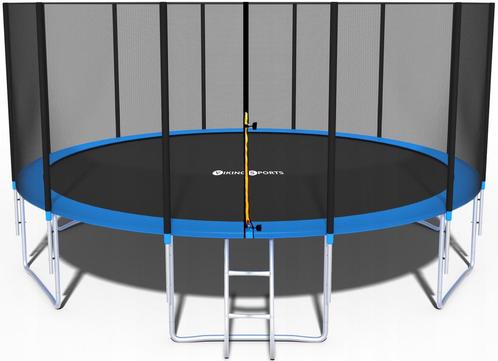 Stevige trampoline 465 cm met veiligheidsnet - Tot 180 kg..., Kinderen en Baby's, Speelgoed | Buiten | Trampolines, Nieuw, Ophalen of Verzenden