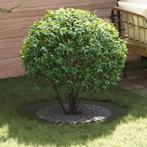vidaXL Plantenring Olijfgroen Ø60/90 cm Staal, Verzenden, Nieuw