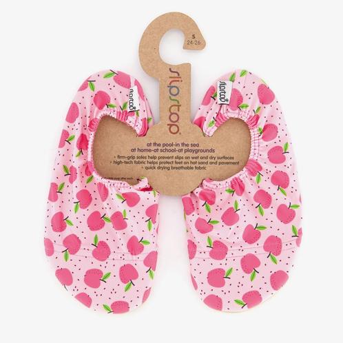 Slipstop kinder schoenen roze met appeltjes maat 21/23, Kleding | Heren, Schoenen, Nieuw, Verzenden