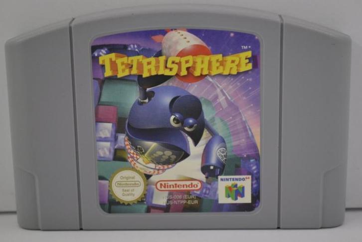 Tetrisphere (N64 EUR), Spelcomputers en Games, Games | Nintendo 64, 1 speler, Zo goed als nieuw, Verzenden