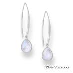 Elegante 925 zilveren oorbellen met druppelvormige regenboog, Sieraden, Tassen en Uiterlijk, Oorbellen, Verzenden, Nieuw, Zilver