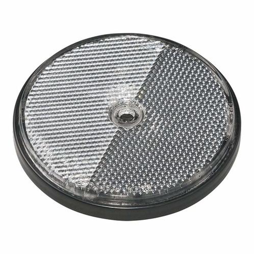 ProPlus Reflector rond - schroefbevestiging - wit - Ø 80..., Auto diversen, Aanhangwagen-onderdelen, Nieuw, Ophalen of Verzenden