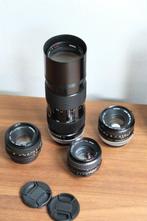 Asahi, Canon, Minolta, Pentax Lot vintage lenses READ, Nieuw