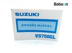 Instructie Boek Suzuki VS 700 + 750 Intruder 1985-1991, Gebruikt