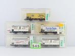 Trix H0 - 23924/23969/23919/33836 - Modeltrein goederenwagon, Nieuw