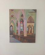 André Duteurtre École Française XXe - Eglise Sainte Croix de, Antiek en Kunst, Kunst | Schilderijen | Klassiek