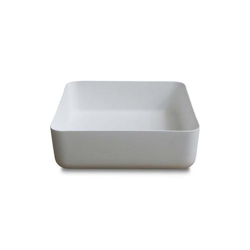 Waskom Opbouw Vierkant Luca Sanitair 40x40x13,5 cm Solid, Doe-het-zelf en Verbouw, Sanitair, Overige typen, Nieuw, Ophalen of Verzenden