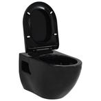 Zwart Toilet voor Badkamer - Retourdeal - Softclose!, Ophalen of Verzenden, Nieuw, Steen, Toilet