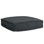 vidaXL Palletkussen voor zitting Zwart 60 x 60 x 12 cm, Huis en Inrichting, Woonaccessoires | Kussens, Verzenden, Nieuw, Zwart
