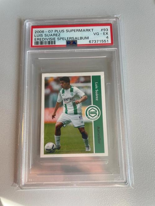 Luis Suarez Rookie sticker FC Groningen - PSA 4 UITVERKOOP, Hobby en Vrije tijd, Stickers en Plaatjes, Zo goed als nieuw, Verzenden