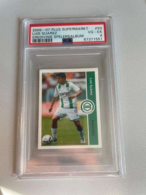 Luis Suarez Rookie sticker FC Groningen - PSA 4 UITVERKOOP, Hobby en Vrije tijd, Stickers en Plaatjes, Zo goed als nieuw, Verzenden